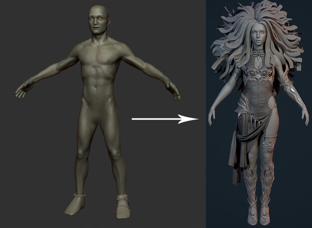 Making of 'Goddess' · 3dtotal · Learn, Create